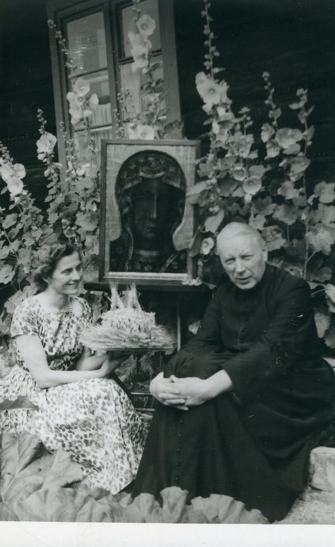 Kardynał Stefan Wyszyński i Maria Okońska